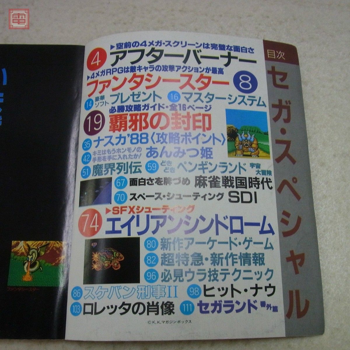 雑誌 ゲームボーイ 増刊号 セガ・スペシャル 2冊セット マガジン 