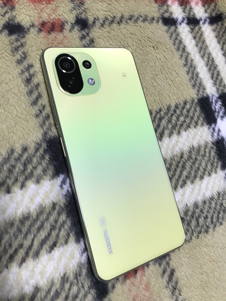 美品】Mi 11 Lite 5G SIMフリー シトラスイエロー スマートフォン