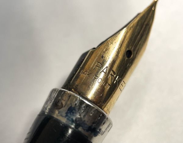 PARKER パーカー 万年筆ペン先14K ボールペン ゴールド 20u 2本セット