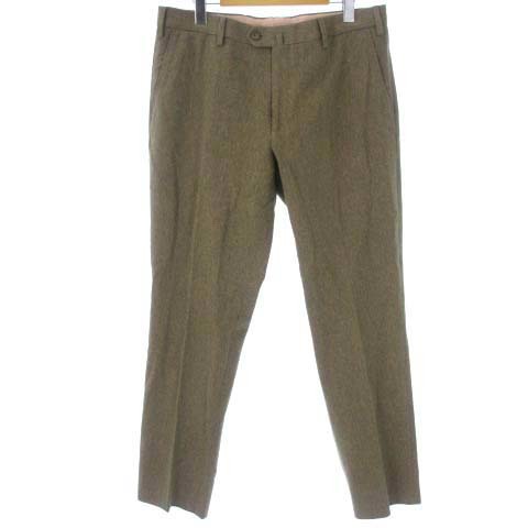 Loro Piana フランネルスラックス 2タック46ロロピアーナ美品