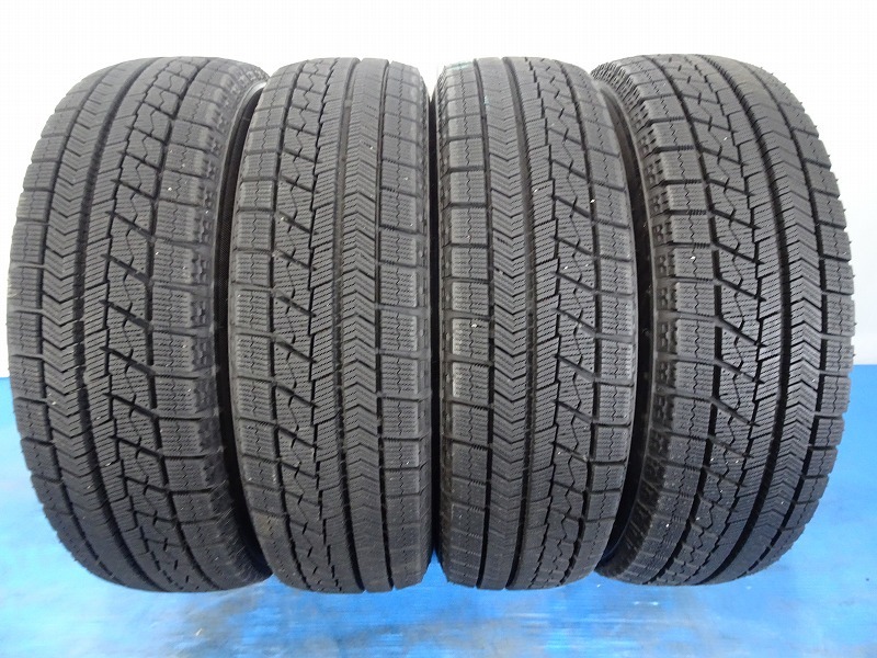 福島発】155/65R14 75Q☆9分山 ブリヂストン BLIZZAK VRX 在庫処分 4本
