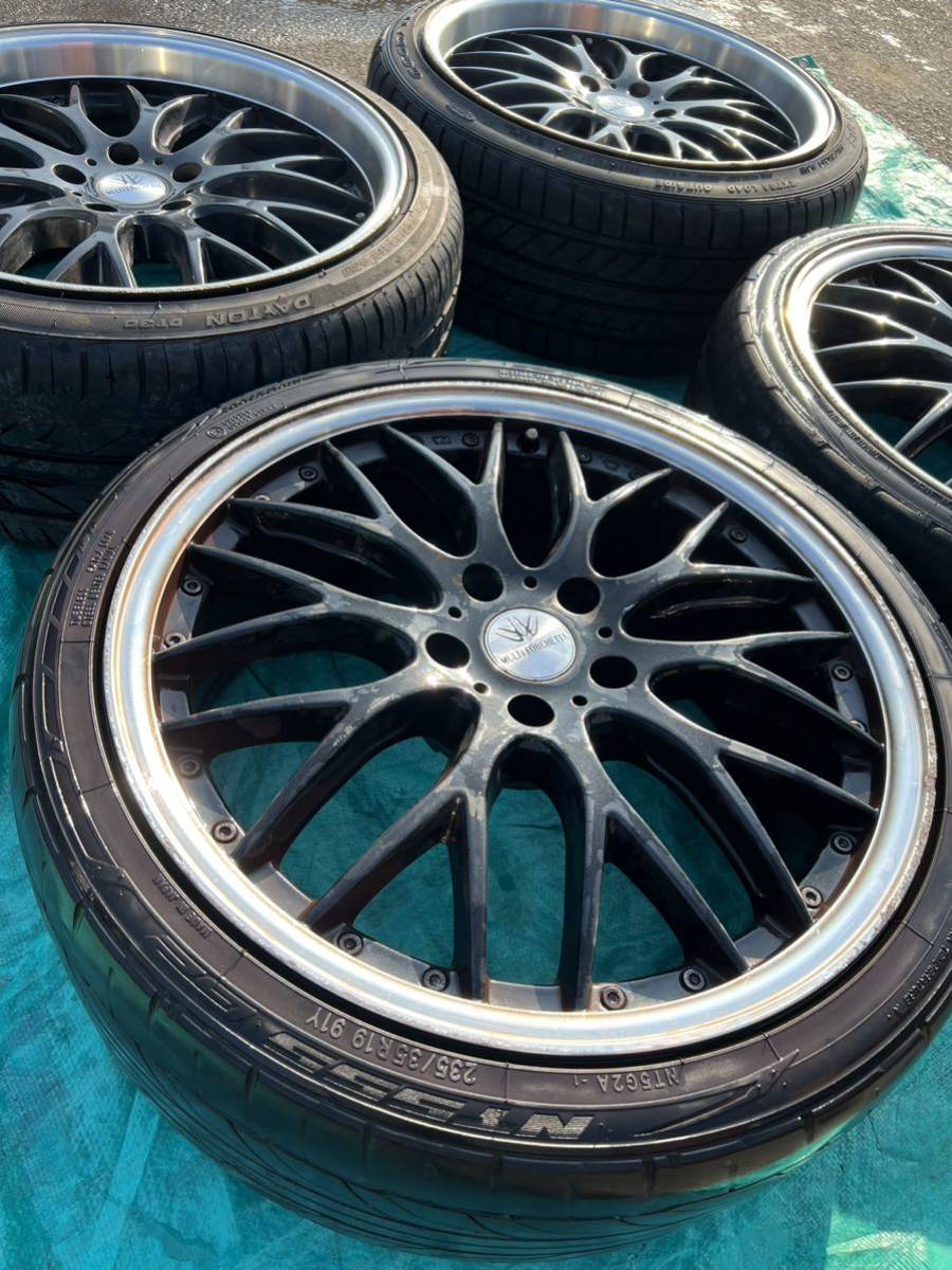 ロクサーニ ホイール 19インチ タイヤホイールセット 235/35ZR19 245 