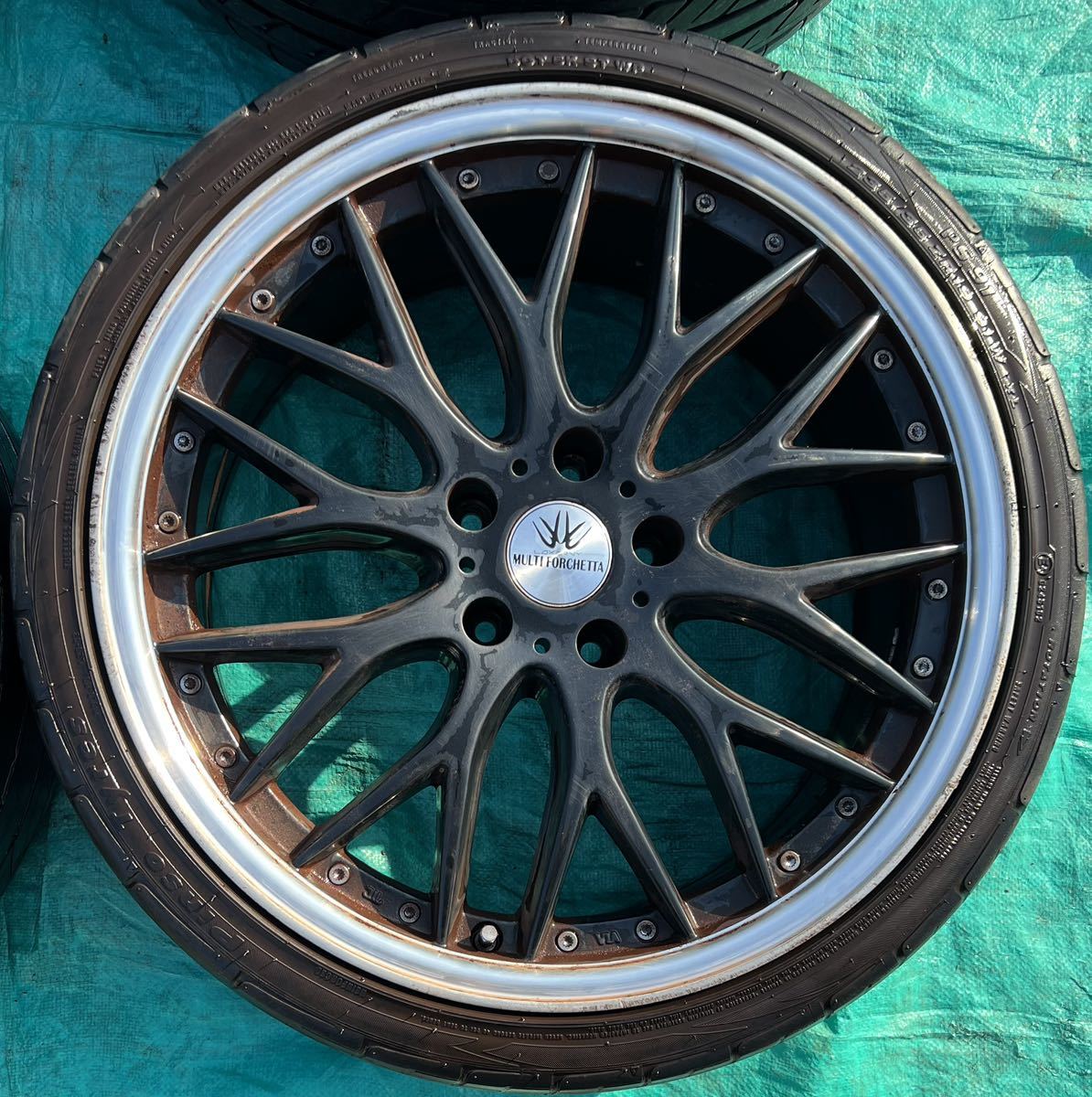 ロクサーニ ホイール 19インチ タイヤホイールセット 235/35ZR19 245 