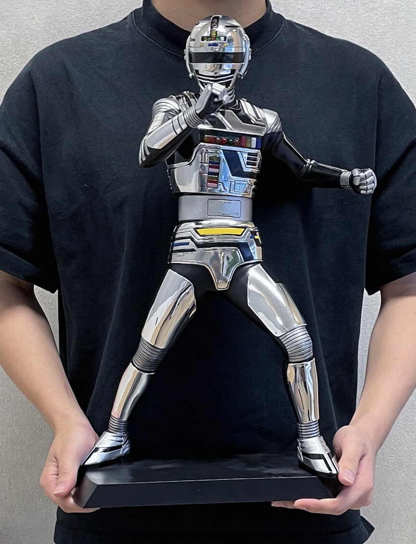 暴風雪の影響 ★全高40cm！予約限定品「Ultimate Article 宇宙刑事ギャバン(未開封新品) ★メガハウス 大葉健二