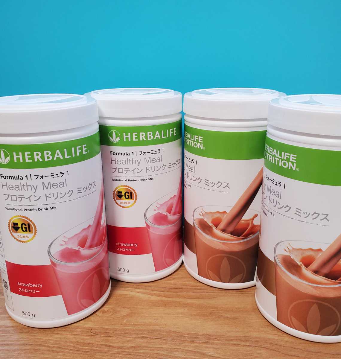 HERBALIFE ハーバライフ ハーバライフ プロテイン チョコレート2本と