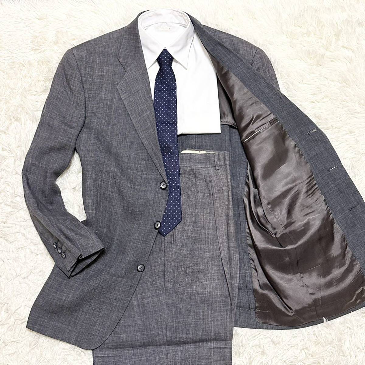 リネン100%】エンポリオアルマーニ EMPORIO ARMANI スーツ 