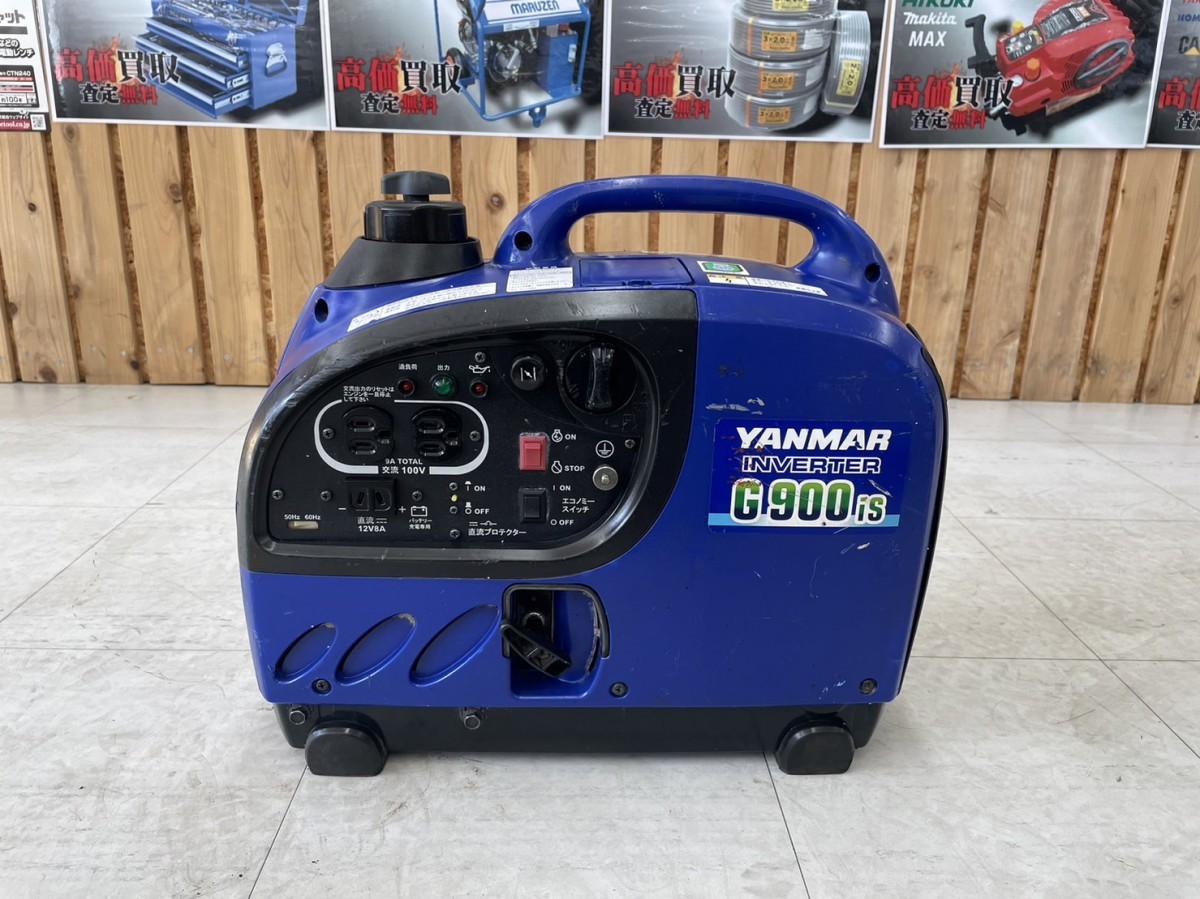 愛知 東海店】CD992【1000スタート売切】YANMAR インバータ発電機