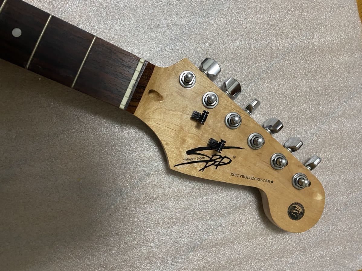 ジャンク】ストラトタイプ エレキギター ボディ ネック