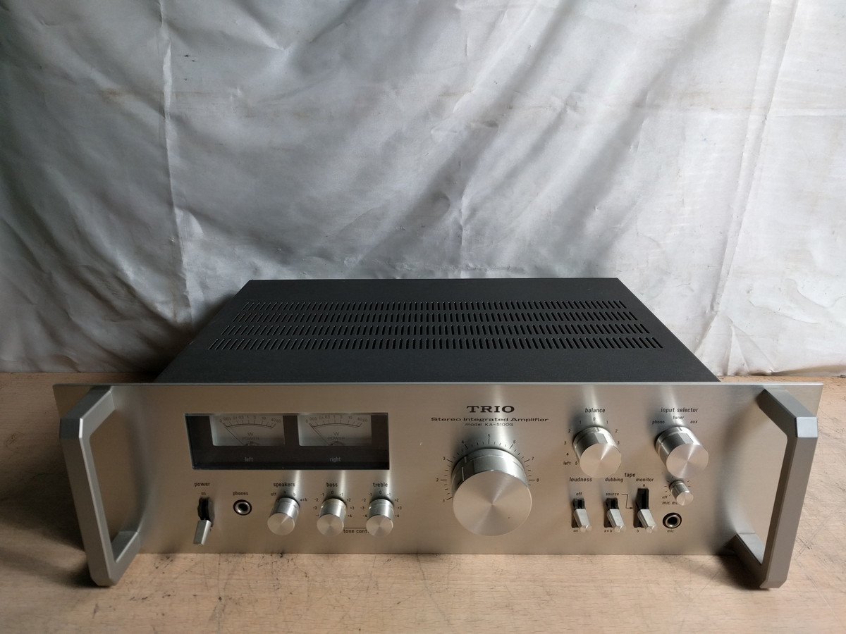 プリメインアンプ トリオ TRIO KA-5100G 音出確認済TRIO - Yahoo 
