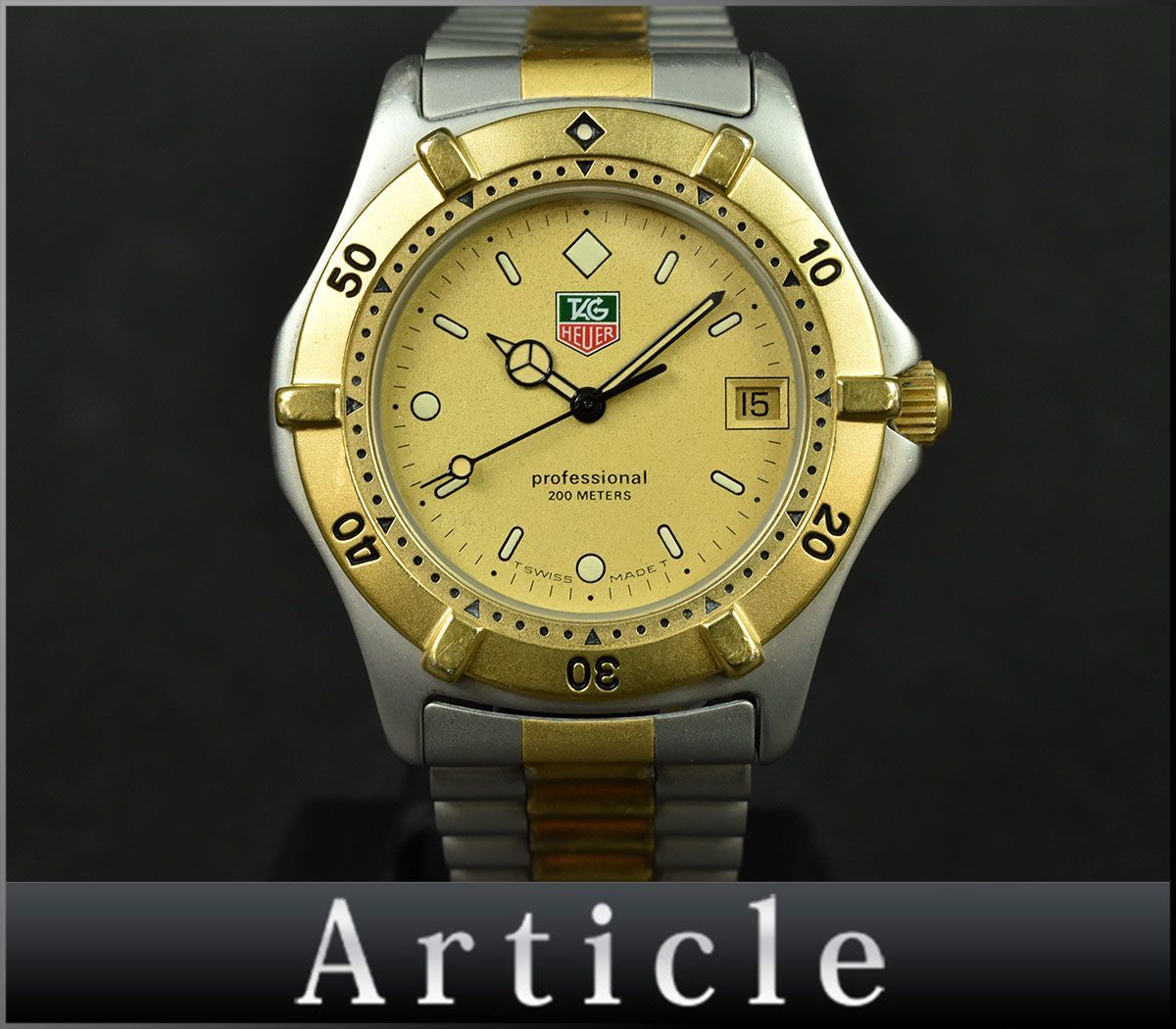 141097〇動作確認済 TAG Heuer タグホイヤー プロフェッショナル 200M