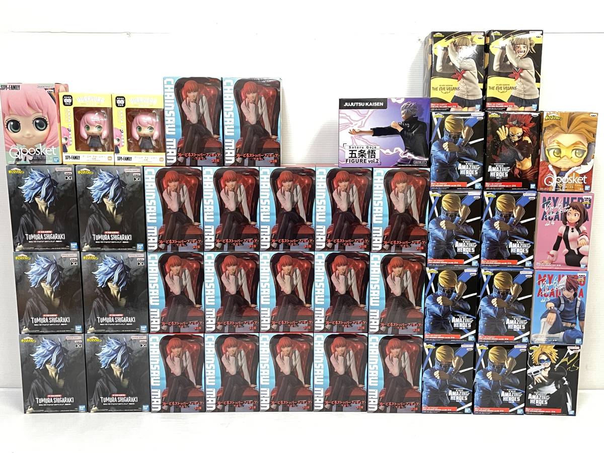 フィギュアまとめ売り チェンソーマン、ヒロアカ他 チェンソーマン 漫画セット ヒロアカ スパイファミリー 僕のヒーロー
