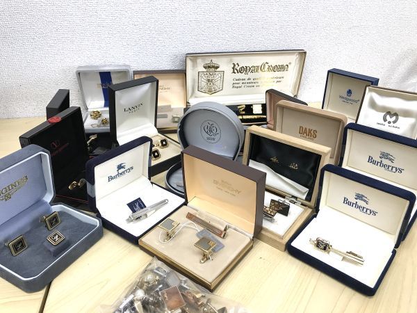 タイピン・カフス 大量おまとめ LONGINES/LANVIN/GIVENDHY/Burberrys