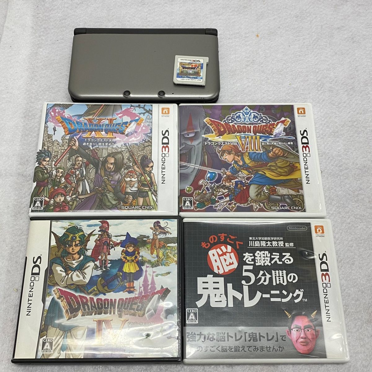 R331-O35-91 NINTENDO ニンテンドー 任天堂 3DS LL 本体/ソフト 5本