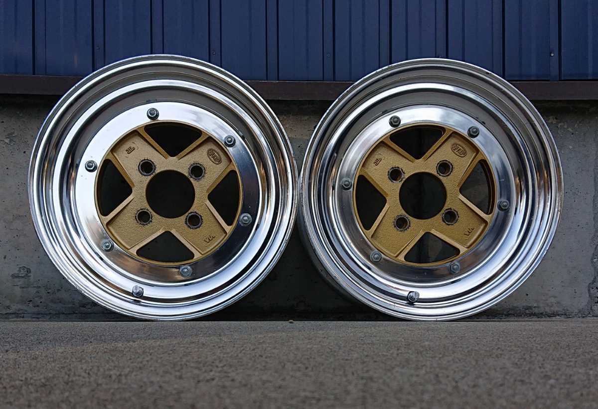 ☆MK2 6J PCD100 2本 TypeA 4H Speedstar 13inch マーク2 ⅠⅡⅢ 旧車 深