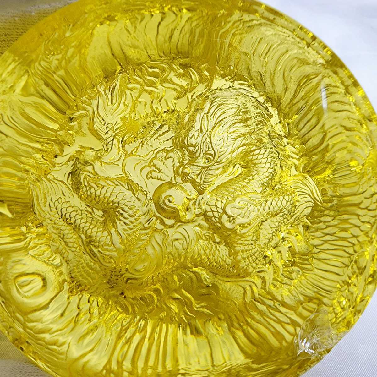 台湾 琉園 龍 台湾 硝子工芸 瑠璃工房 琉園 tittot 龍 ガラスアート