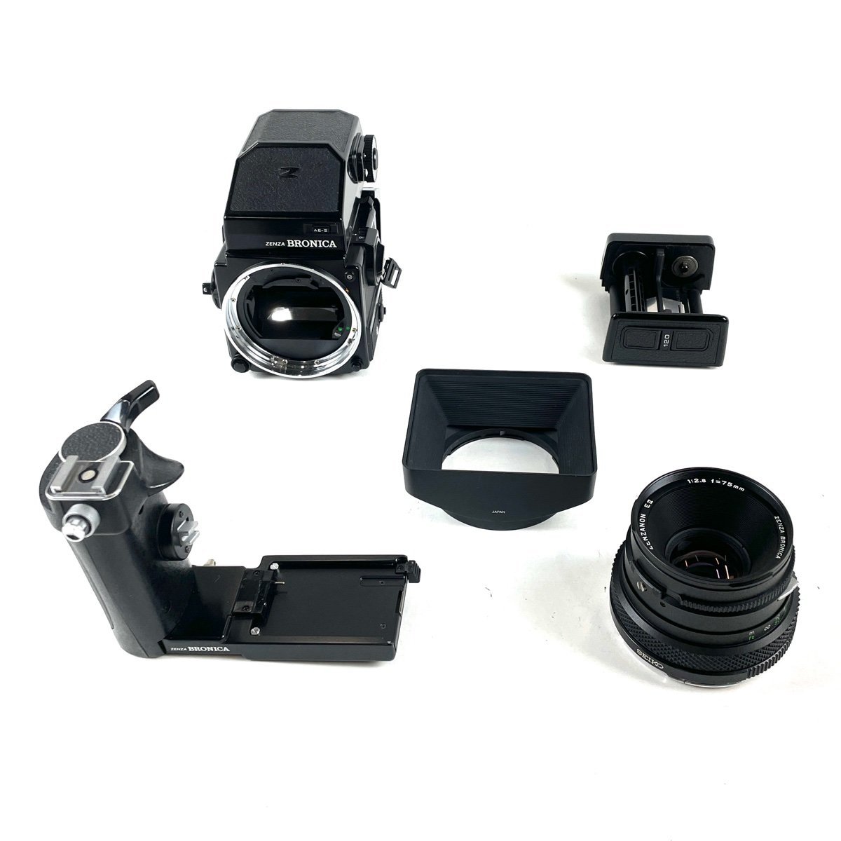 BRONICA ETR Si + 75mm F2.8 EII ゼンザブロニカ Zenza Bronica ETR Si