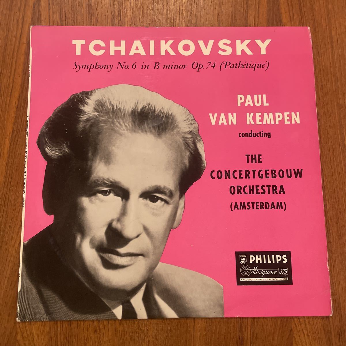 ★英希少 Philips ABL3127 ケンペンのコンセルトヘボウ チャイコフスキー 交響曲第6番「悲愴」