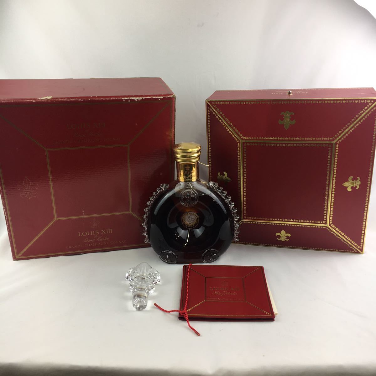 希少バカラ レミーマルタンルイ13世 REMY MARTIN LOUIS X III 古酒 栓