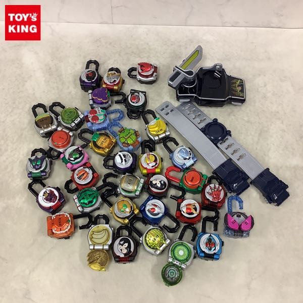 1円〜 訳あり バンダイ 仮面ライダー鎧武 DX戦極ドライバー オレンジロックシード バナナロックシード 他