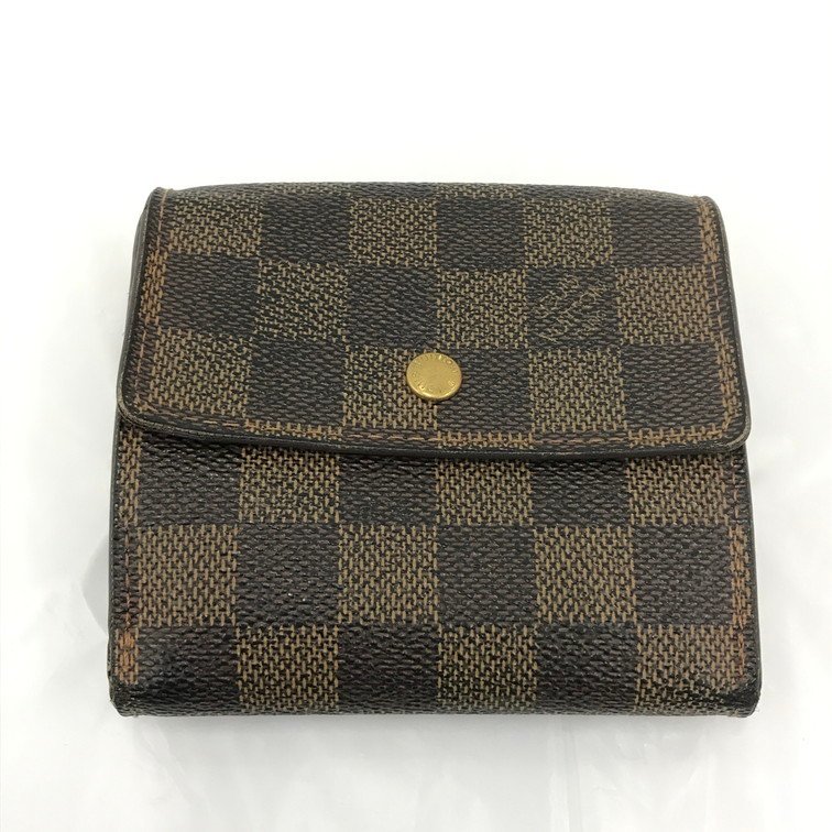 BBAE0049】LOUIS VUITTON ルイヴィトン ダミエ ポルトモネビエカルト
