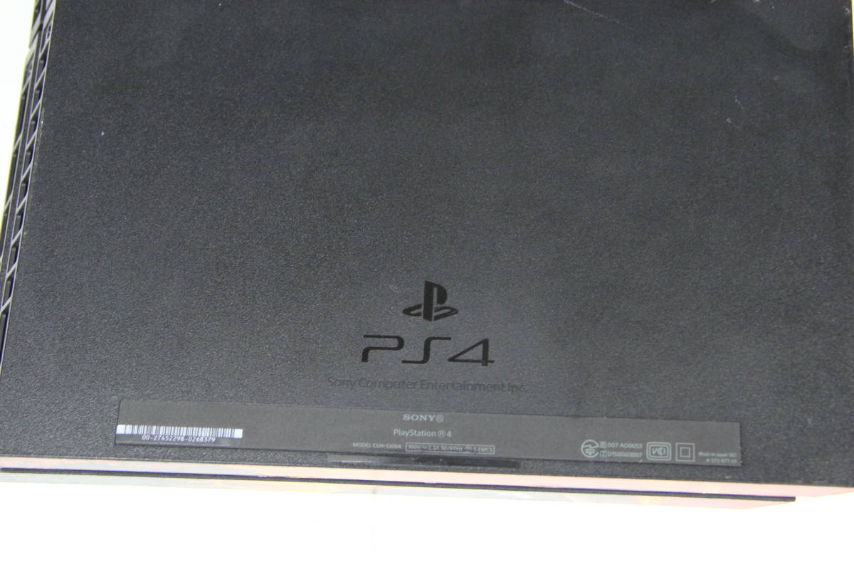 PS4本体セット CUH-1200A 電源コード/USBケーブル/コントローラー 