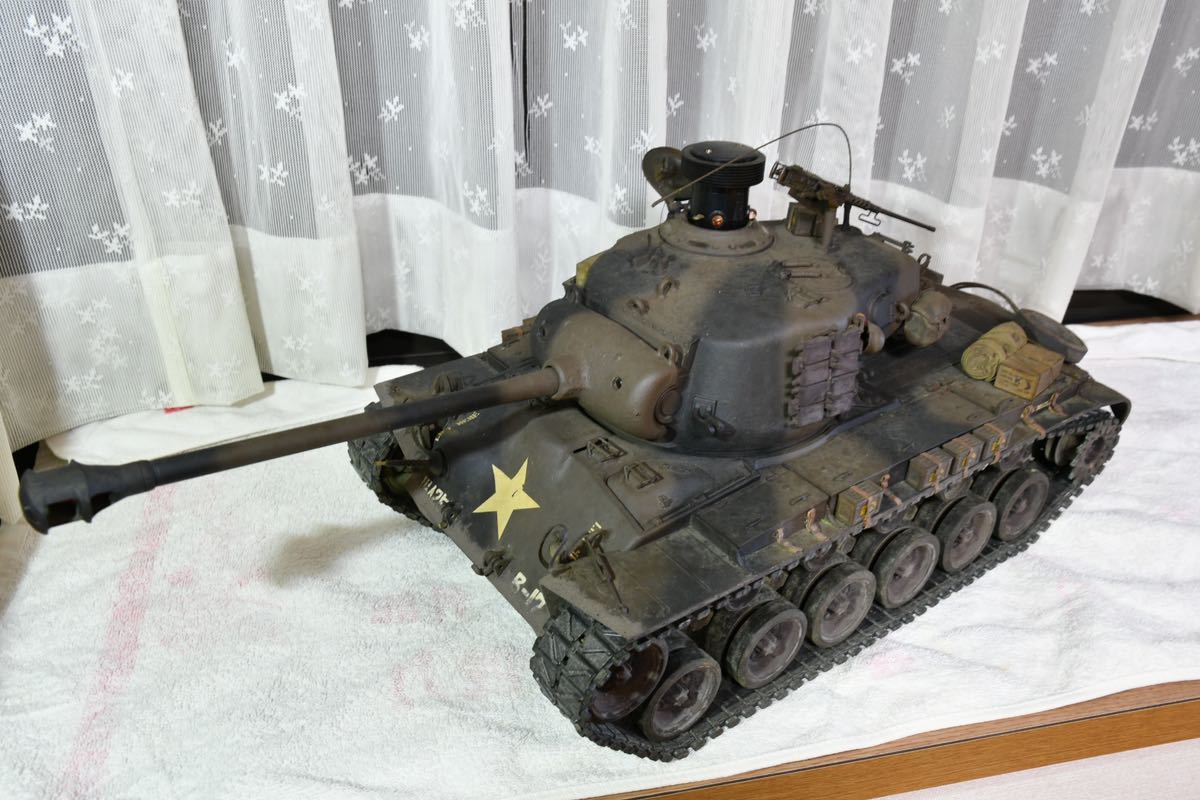 タミヤ1/16RC アメリカ戦車M26 パーシング フルオペレーションセット