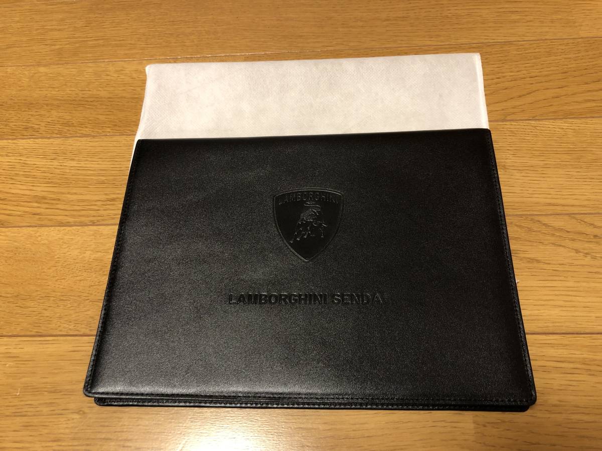 LAMBORGHINI SENDAI ランボルギーニ 仙台 車検証ケース 未使用自宅保管
