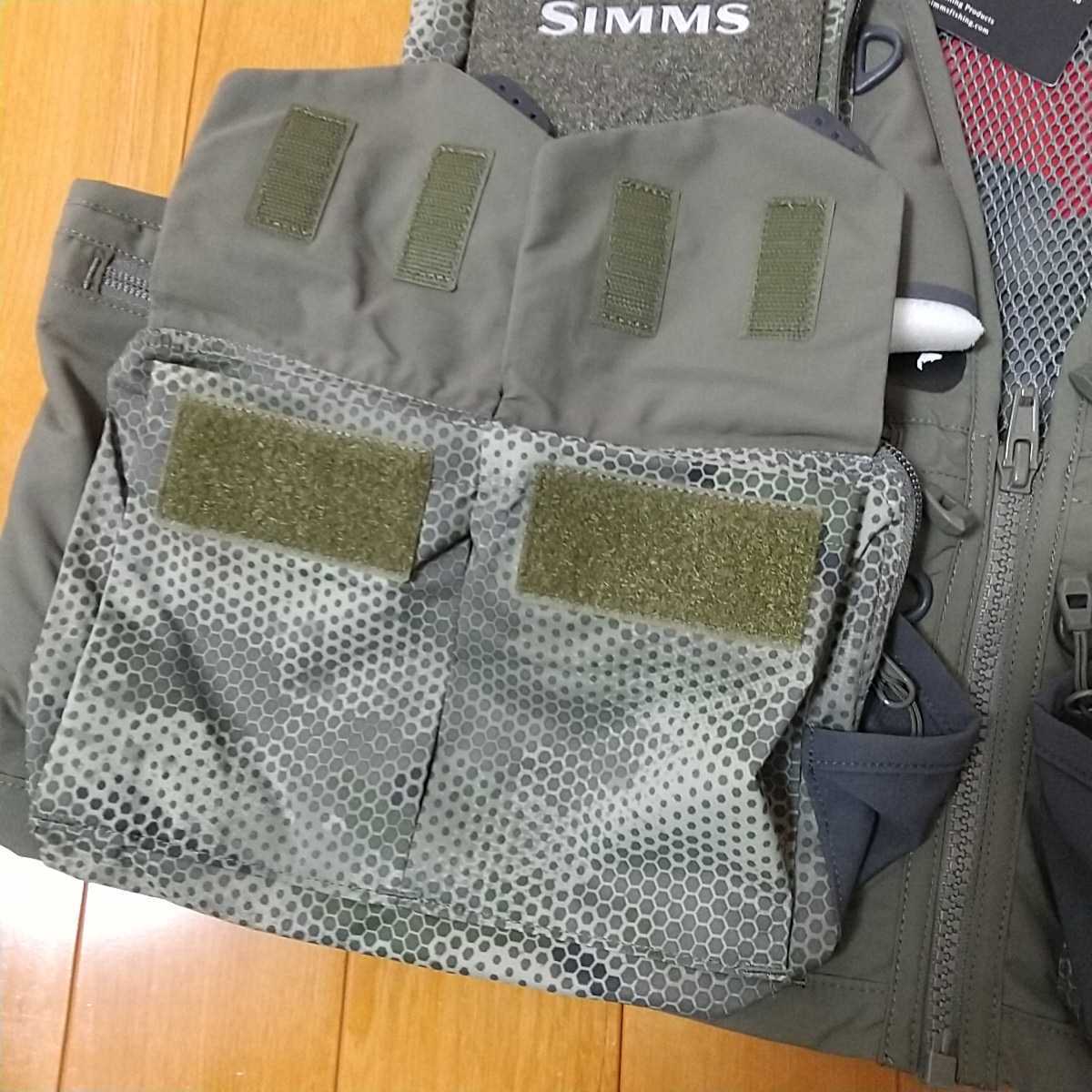 Simms Guide Vest シムス ガイド ベスト US:M JP:L Hex Camo Loden