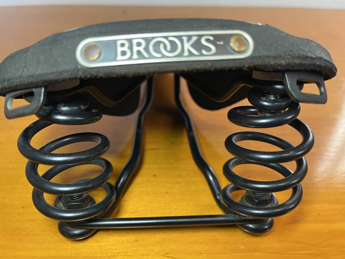BROOKS】レザーサドル 黒革 Vintageサドル ビンテージ WTB レザー