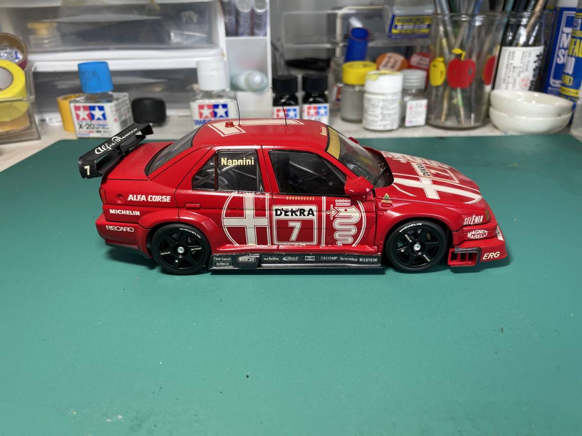 1/24 タミヤアルファロメオ　55 V6 TI 