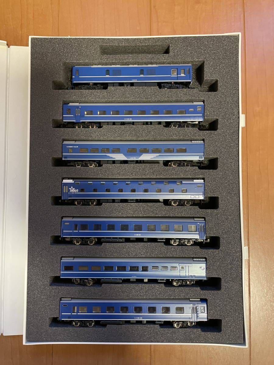 TOMIX 寝台特急 24系客車セット　銀帯　Nゲージ　鉄道模型 