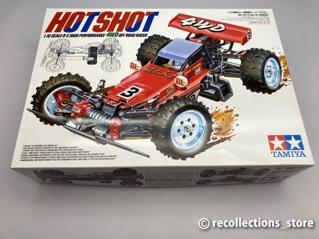 タミヤ ラジコン 1/10 ホットショット 4WD 4輪駆動レーシングバギー