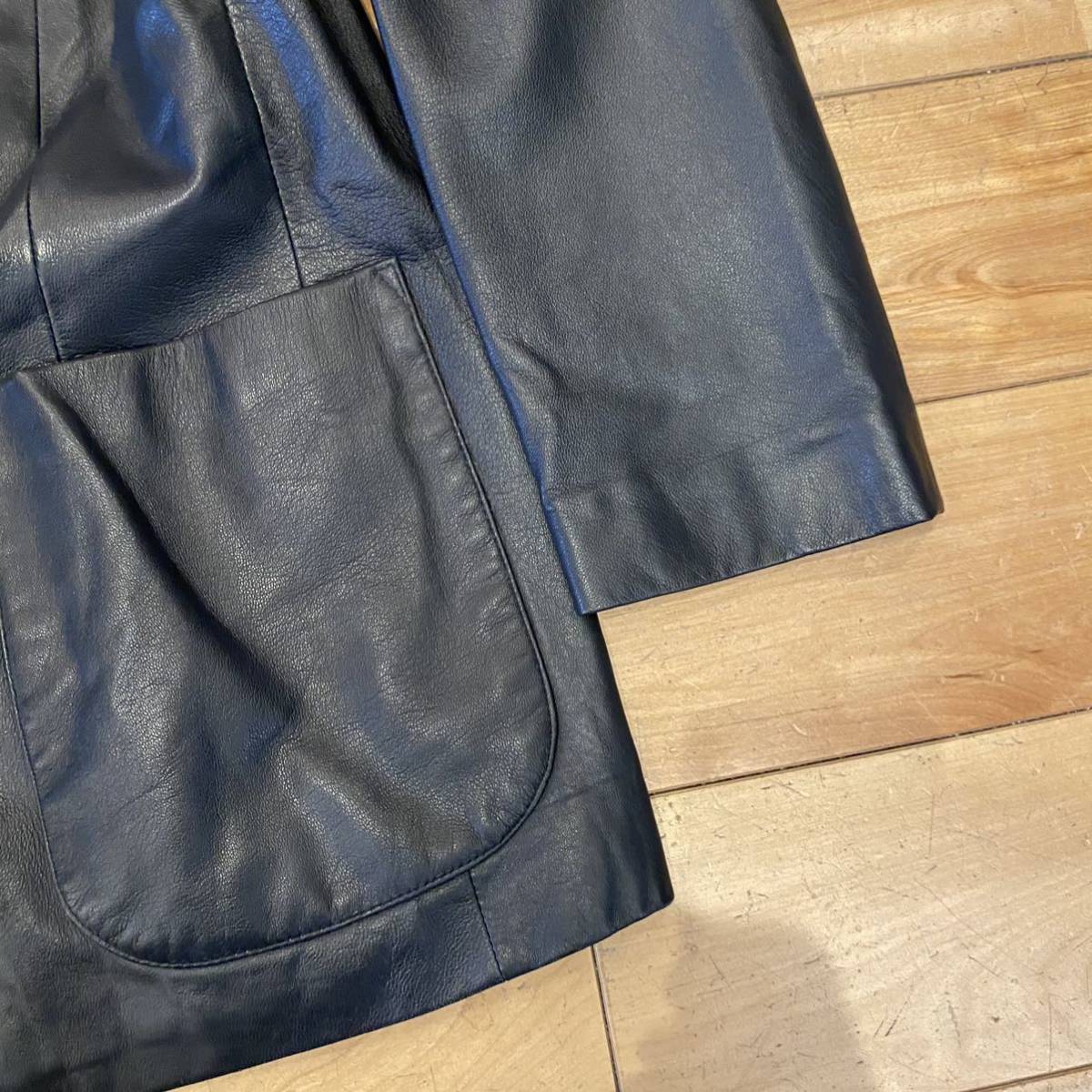 ☆LANVIN/ランバン/レザー/テーラードジャケット/レザージャケット