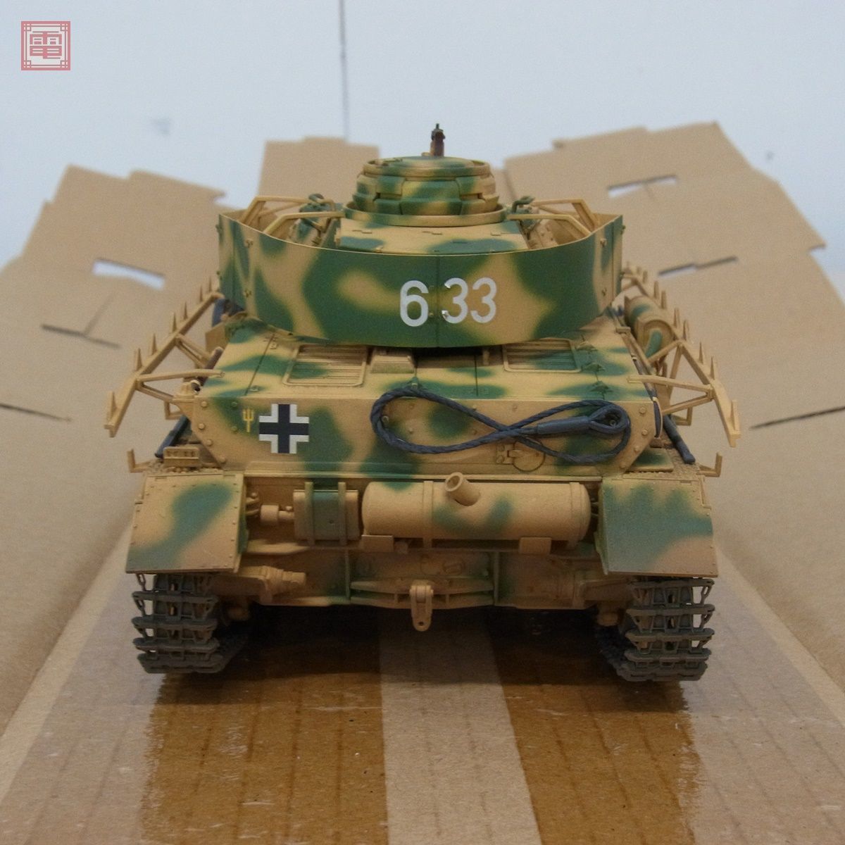 タミヤ 1/35 マスターワークコレクション ドイツ IV号戦車H初期型 完成 