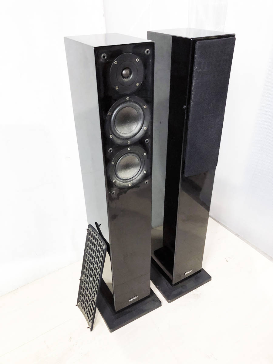 ○地域限定送料無料☆超美品 中古☆DENON トールボーイ スピーカー