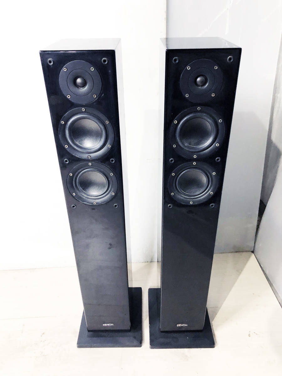 ○地域限定送料無料☆超美品 中古☆DENON トールボーイ スピーカー