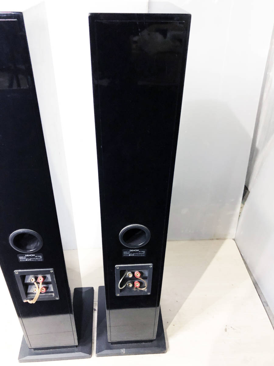 ○地域限定送料無料☆超美品 中古☆DENON トールボーイ スピーカー