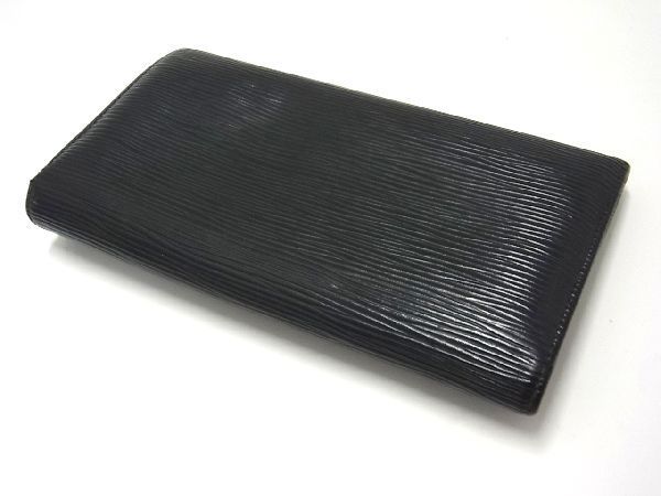 1円 LOUIS VUITTON ルイヴィトン M63742 エピ ポルトフォイユ サラ 二 