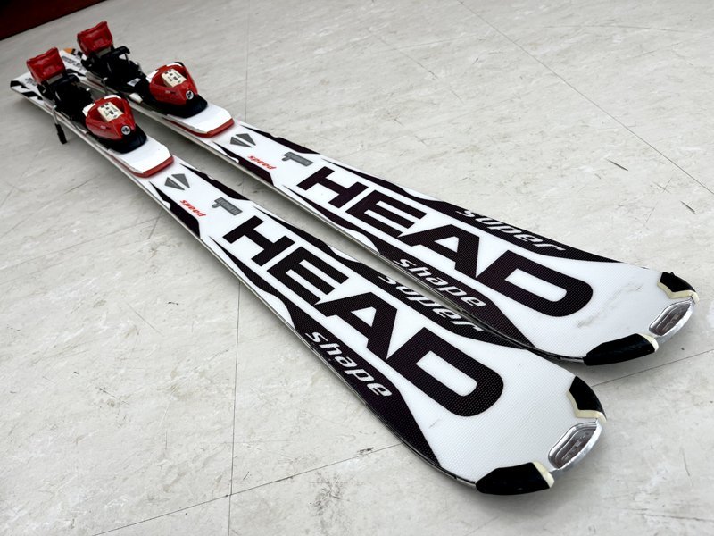 HEAD ヘッド SUPER SHAPE SPEED カービングスキー LIQUIDMETAL 170cm チロリアビンディング