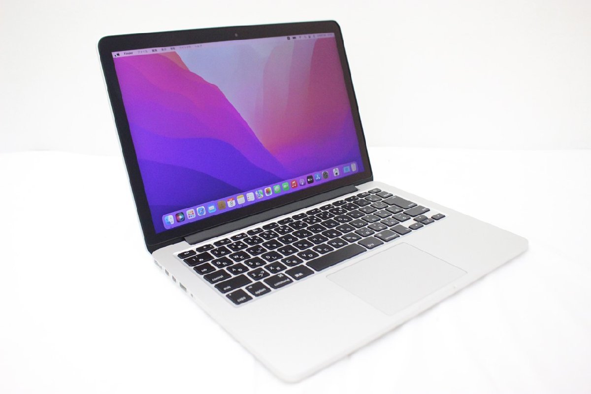 N0209【AC付！i5！】Apple/MacBookProA1502(13-inch，Early2015)/core