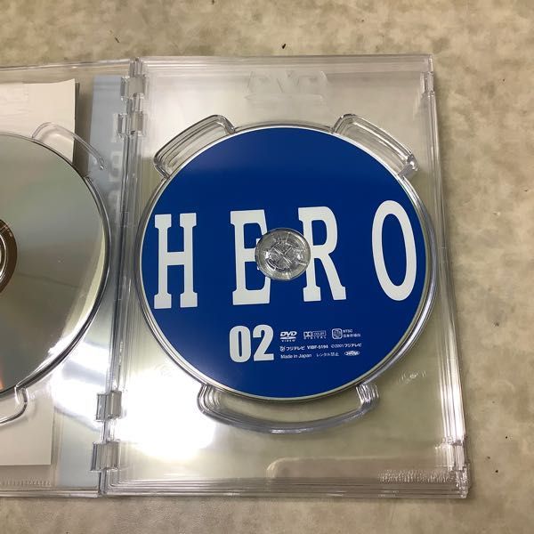 1円〜 ドラマ HERO DVD-BOX リニューアルパッケージ版 DVD-BOX HERO
