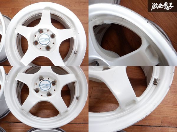 ENKEI サーキュラー GTA ホイール 15インチ 6.5J ＋45 PCD100 4穴 4本  