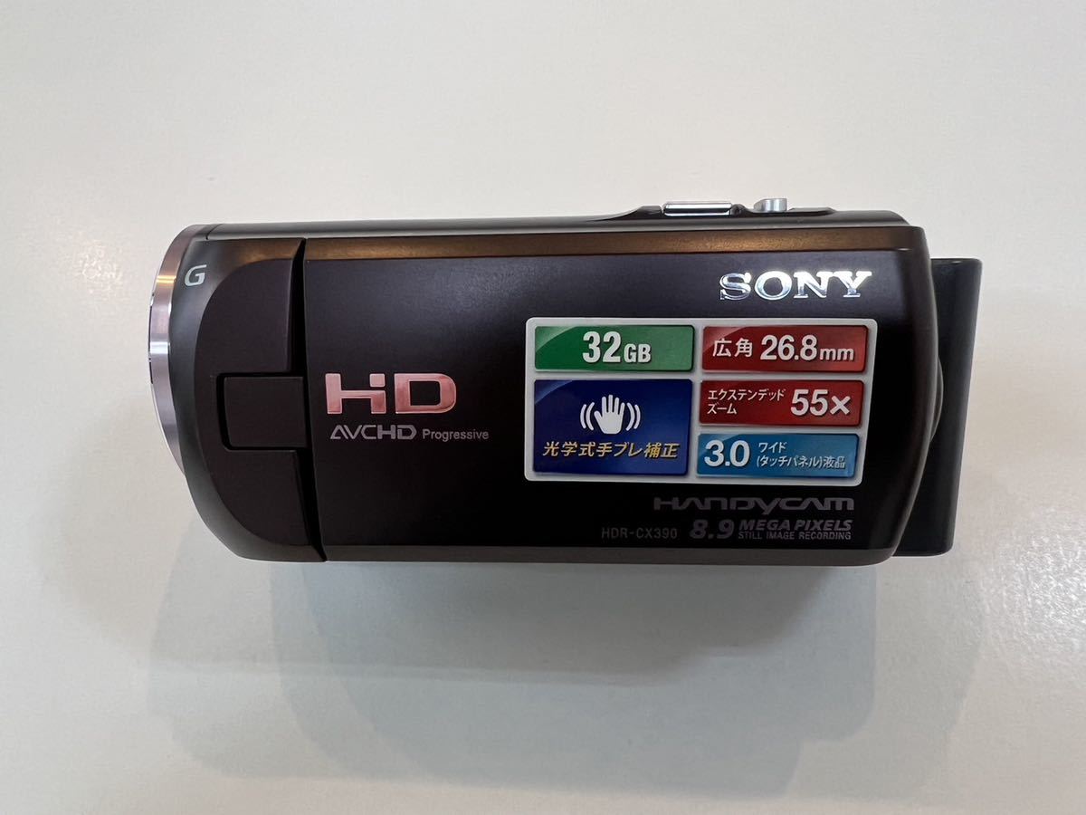 HDR-CX390 Handycam | SONY 極美品SONY ボルドーブラウン｜Yahoo