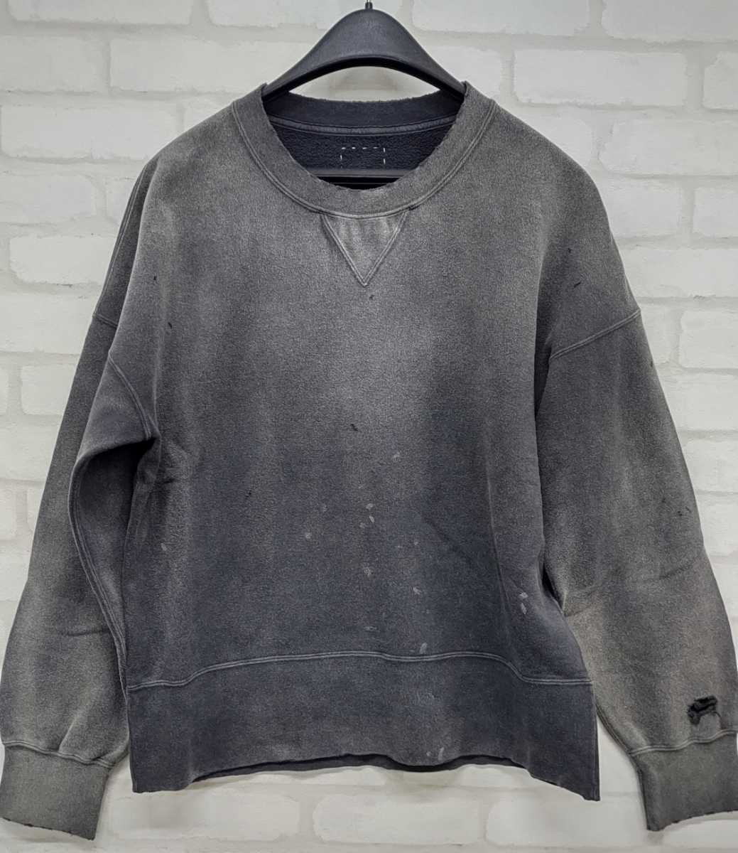 visvim COURT SWEAT L/ S CRASH COURT SWEAT CRASH L⁄ ブランド別 size4