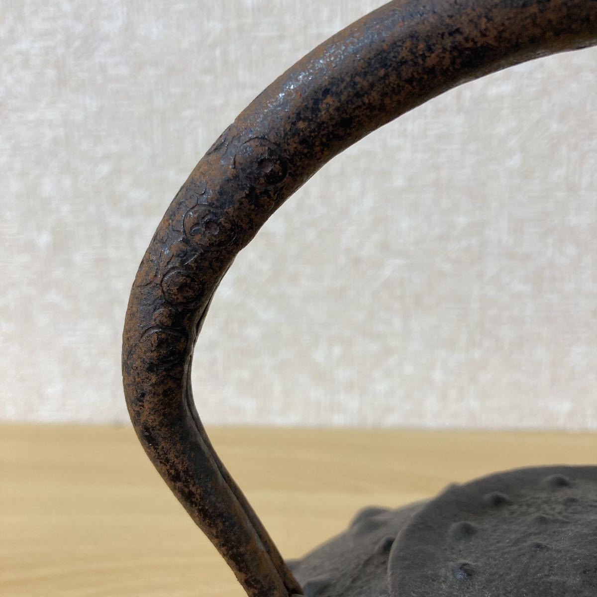 南部鉄瓶 南部鉄器 鬼霰 南部斎峰 鳳文堂 及精鋳造所 霰 鋳物製品 南部