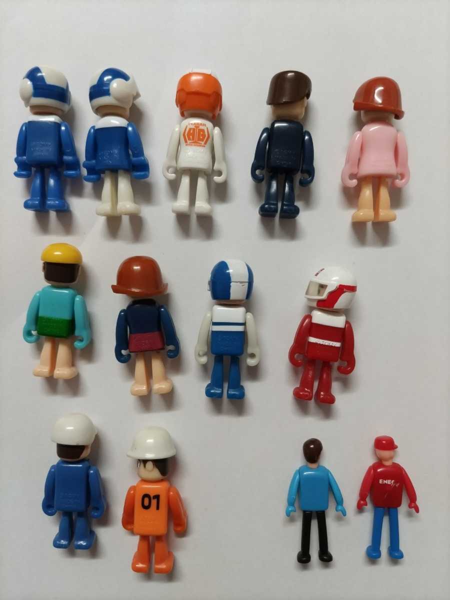 ☆トミカ人形 13人セット トミカタウン☆付属品レア廃版絶版 トヨタ 