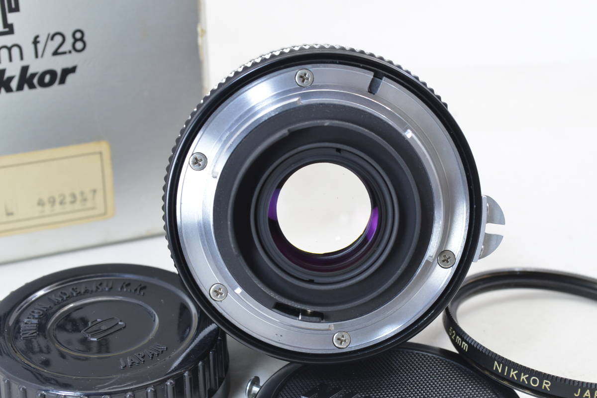 ecoま】ニコン NIKON New NIKKOR 24mm F2.8 no.492317 明るい単焦点