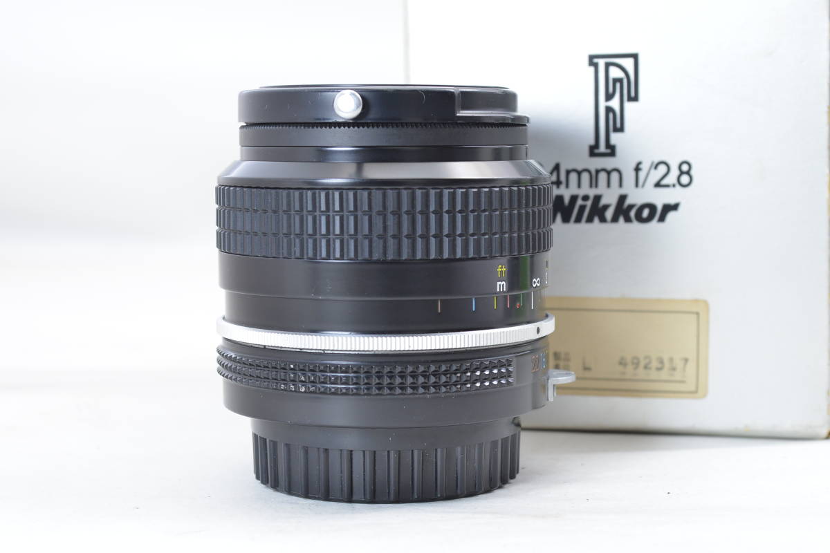 ecoま】ニコン NIKON New NIKKOR 24mm F2.8 no.492317 明るい単焦点