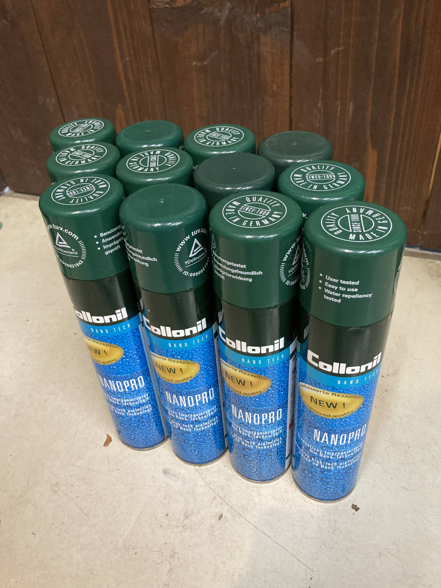 ラスト2ダース！collonil コロニル nanopro ナノプロ 300ml １ダース 訳アリ特価品 防水スプレー 登山靴 カッパ バックパック 