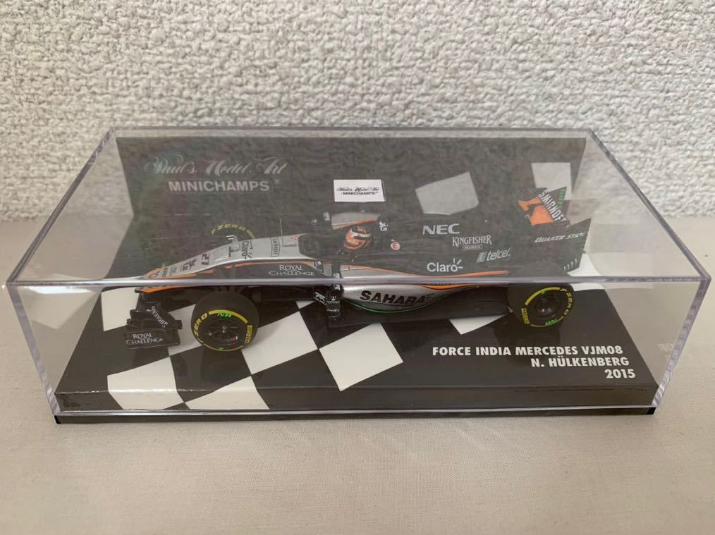 ◇未展示 & 未開封品! 1/43 FORCE INDIA Mercedes VJM08 ニコ